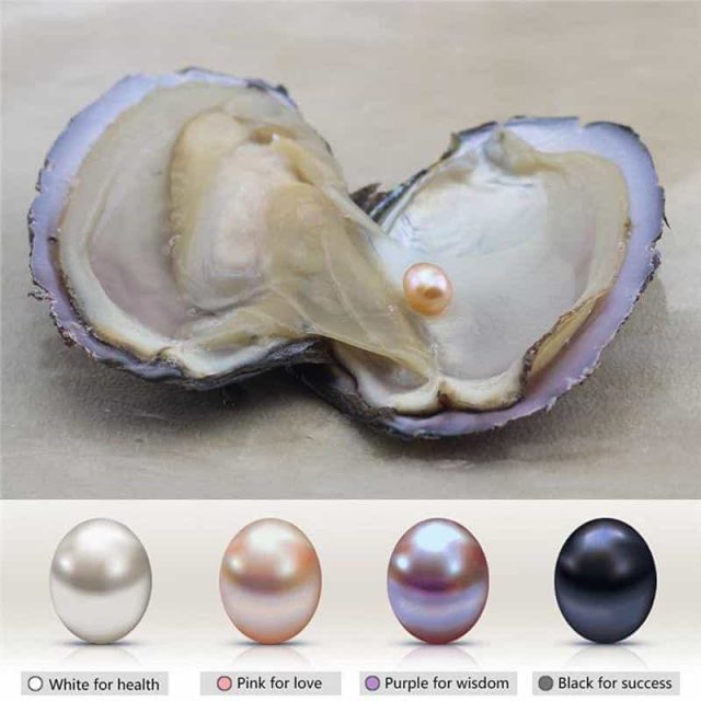 Natural Oyster Pearl Necklace