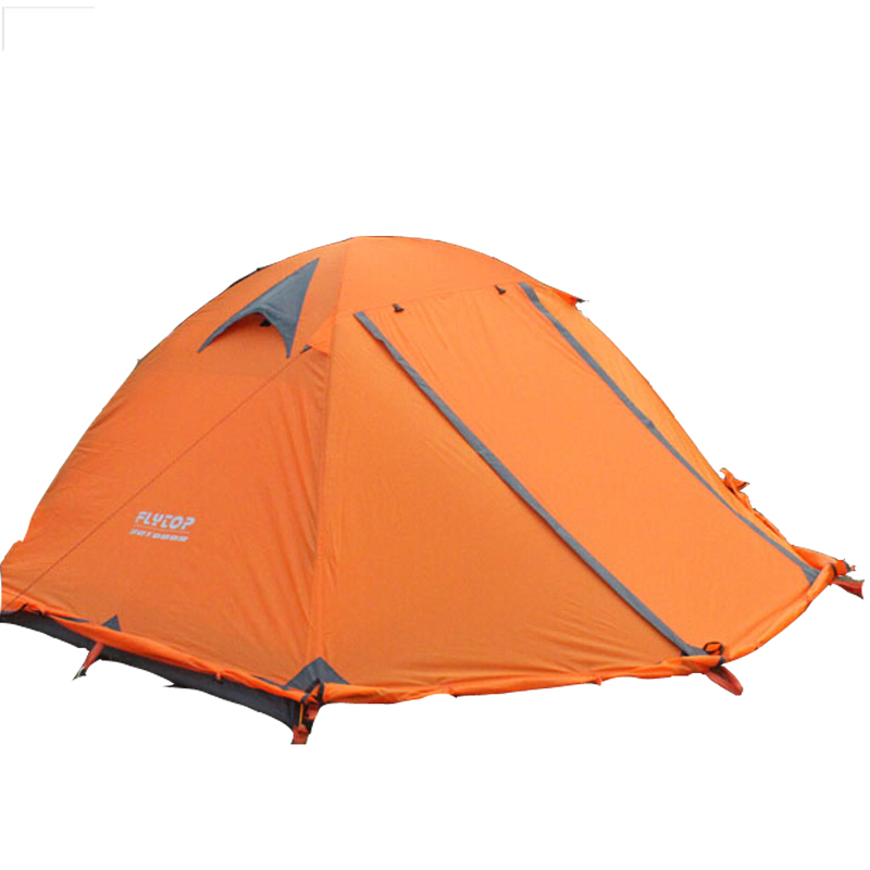 Outdoor Camping Tent for 2 or 3 Persons Tents Travel & Outdoor Color : Orange 2 Person|Blue 2 Person|Green 2 Person|Orange 3 Person 