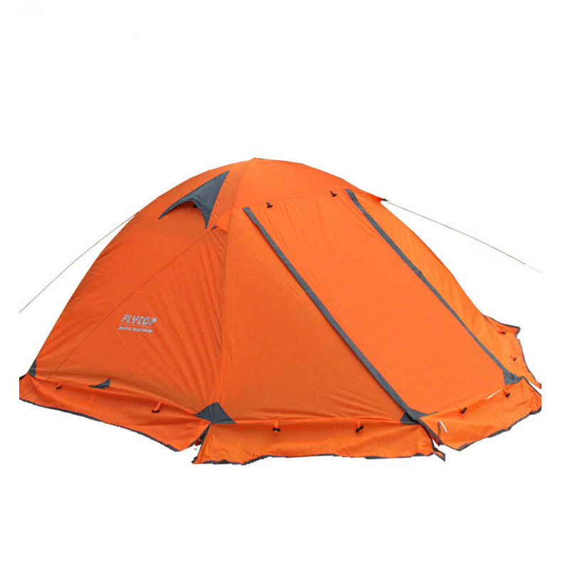 Outdoor Camping Tent for 2 or 3 Persons Tents Travel & Outdoor Color : Orange 2 Person|Blue 2 Person|Green 2 Person|Orange 3 Person 